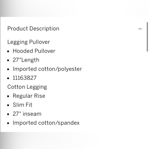 VS PINK Bling Pullover & Cotton Legging Gift Set! - Picture 3 of 7